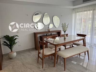 225m Fully Finished Furnished Apartment Direct Lake View For Rent In Lake View Residence New Cairo Fifth Settlement Compound Near 90th Street & AUC