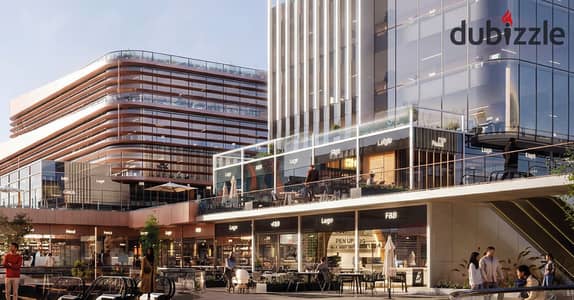 Ground Floor Café or Restaurant for Sale with Frontage on Waslet Dahshur – Nine 08 Mall by Centrada, Sheikh Zayed