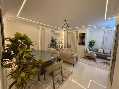 Brand new, fully finished apartment for rent in Al Andalus, Fifth Settlement.