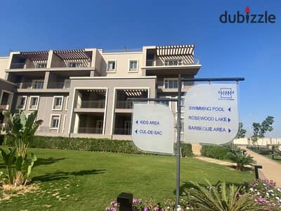 شقة مع جاردن ريسيل للبيع استلام فوري في كمبوند اكتوبر بلازا من سوديك في اكتوبر