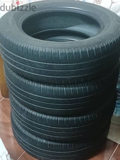 طقم بريدجستون مقاس 15/185/65