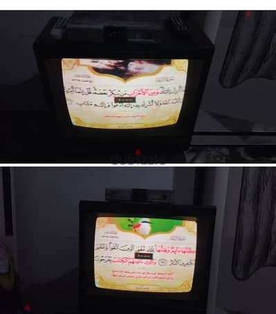للبيع تليفزيون جولد ستار مستعمل مع رسيفر