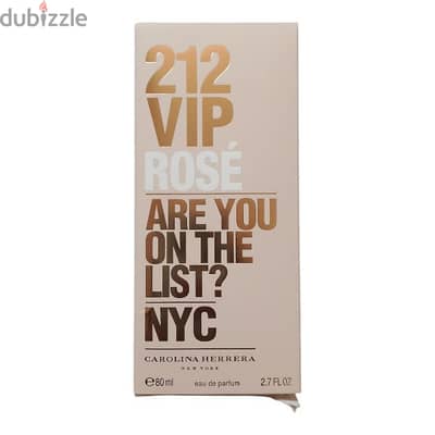 Carolina Herrera 212 Vip Rose - For Women بيرفيوم