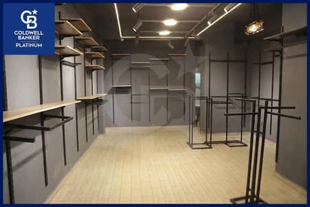 Shop for sale 45m (Iskandar Ibrahim) - Private entrance and full utilities (Immediate handover).