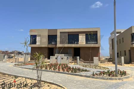 فيلا توين هاوس للبيع (بالم هيلز إسكندرية) 354 م  - إستلام فوري -