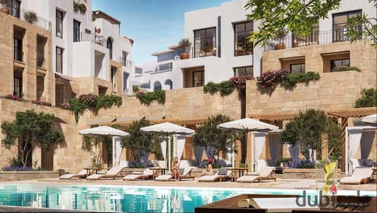 Fully Finished Chalet with ACs & Kitchen – Direct Sea View for Sale in Madin, Ras El Hekma (North Coast)