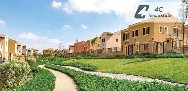 للبيع باقل من سعر الماركت توين هاوس ريسيل 355م بتقسيمه مميزه في ميفيدا التجمع الخامس جاهز للمعاينه والاستلام