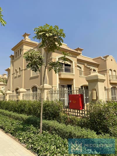 توين هاوس 295متر لوكيشن مميز بحري مباشره على اللاندسكيب وحمام سباحه جاهزه للاستلام الباتيو اورو القاهره الجديده elpatio oro new cairo