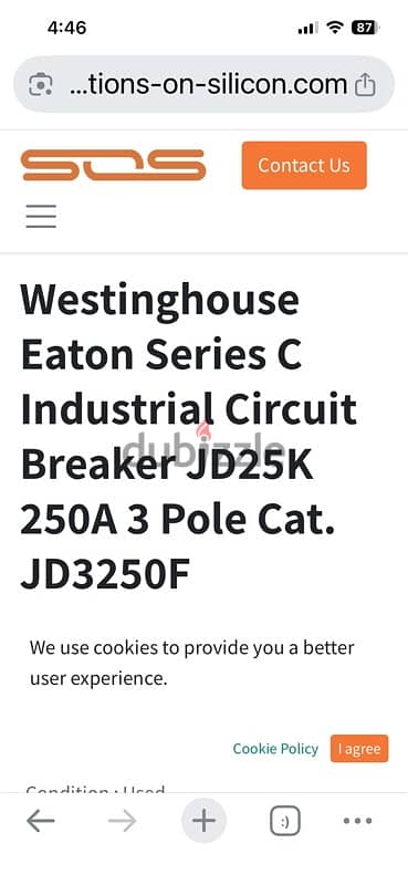 westinghous circuit breaker series C,250A made in USA