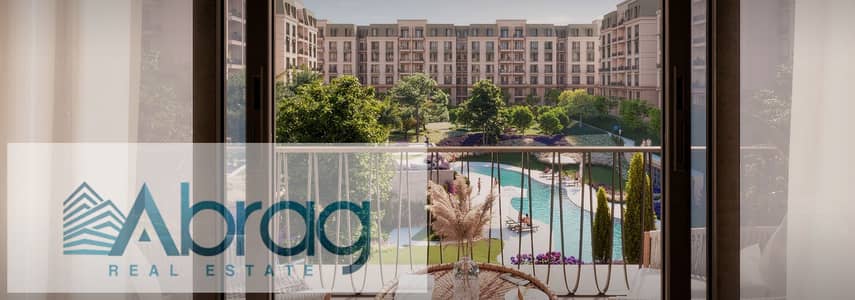 Apartment for sale, 123 sq m, in 6th of October City, within the BETA Residence compound. 20% down payment, payable in two installments.