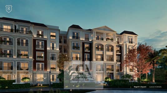Apartment for sale in the heart of the Golden Square and near Mivida in New Cairo with only a 5% down payment in Regent's Square compound Apartment for sale in the heart of the Golden Square and near Mivida in New Cairo with only a 5% down payment in Regent's Square compound
