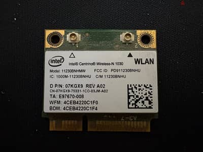 Intel Centrino Wireless N 1030
