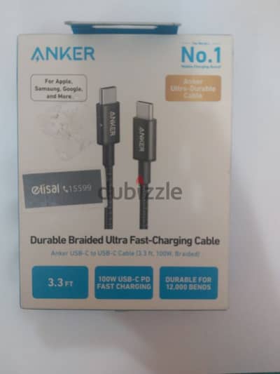 anker cable c to c 100w