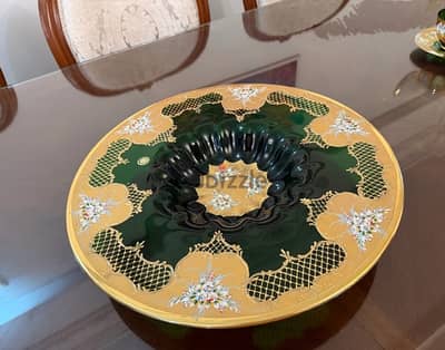 Egermann Crystal fruit plate