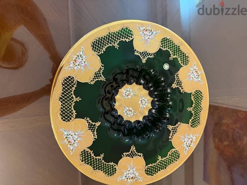 Egermann Crystal fruit plate 1