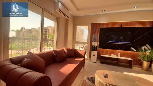 Apartment for rent in el rehab city fully furnitured ultra super lux modern style close to all services and malls