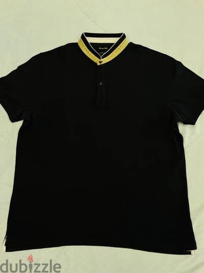 Massimo Dutti Men's t Sleeve Polo  Size XL