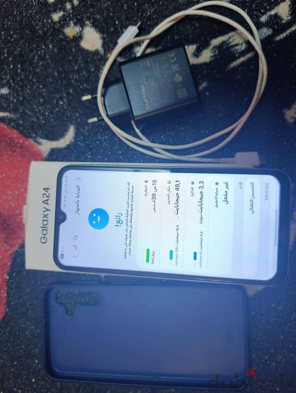 Samsung a24 silver 3