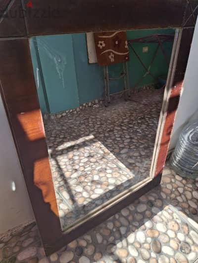مراية ديكورية كبيرة 110*85