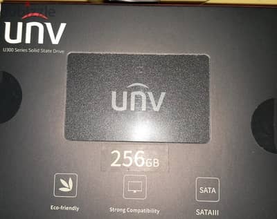 ssd 256g unv new sealed هارد جديد متبرشم