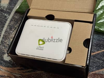 Good Condition Of Router Etisalat رواتر اتصالات جديد لم يستخدم