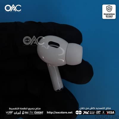 Left side ear Airpods pro 2 فرده واحده فقط استعمال اقل من اسبوعين