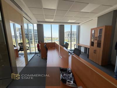 Finished Office at Cairo Festival City for Rent -New Cairo