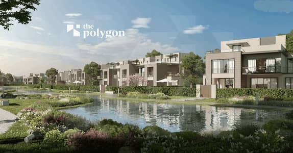Ground apartment semi finished 105 sqm 2 bedrooms delivery in 1 year