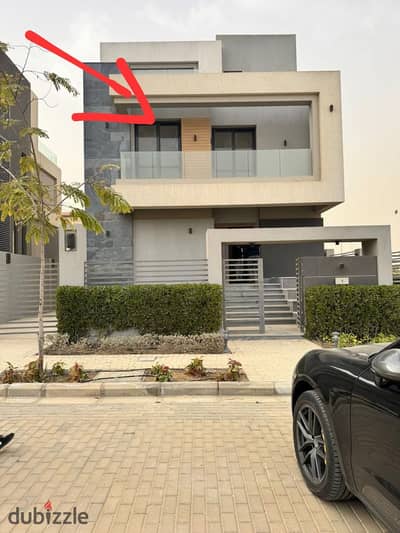 for sale villa ready to move-in with Ultra Super Lux finishing in La Vista City Compound, New Administrative Capital, with installments over 10 years