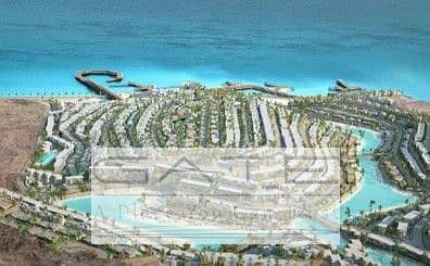 Resale | Stand Color Villa with Private Swimming Pool in the Upper Area of the Mont Galala Panorama Sea View