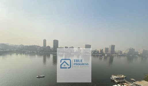 Duplex apartment for sale directly on the Nile in El Manial, Abdel Aziz Al Saud Street