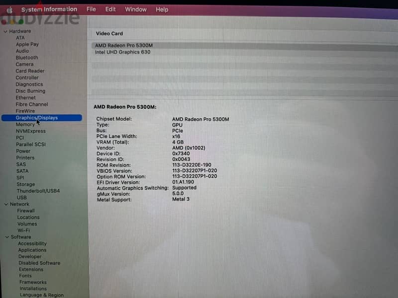 Apple MacBook Pro 16-inch (2019) – Core i7 8