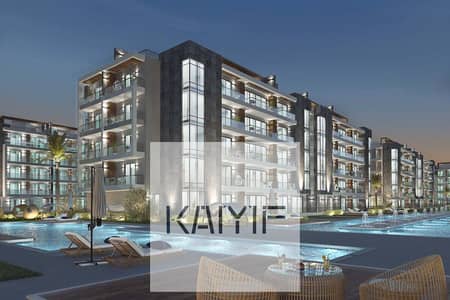 Apartment for sale in El Patio Oro New Cairo prime location within the compound open landscape view, north-facing close to services and the gate