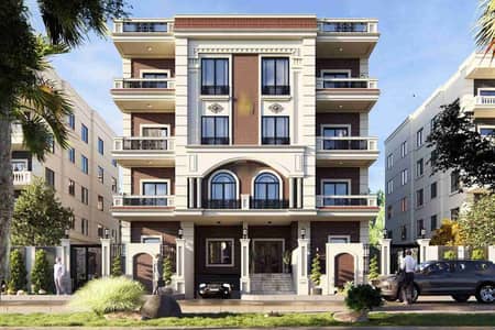 For special offers, contact me, an apartment facing north-east near the square, Suez Road, in the northern parts of Al Rehab.