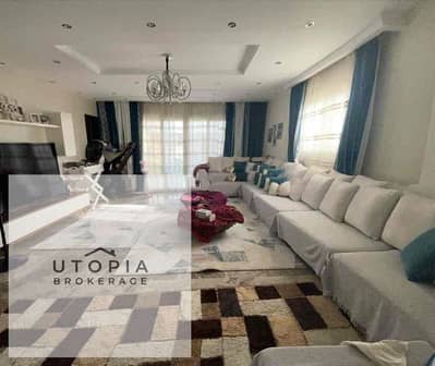 Unlimited luxury in a 360 sqm duplex on Zaker Hussein Main St, with top-tier finishes, rooftop garden, and elegance in the heart of Nasr City