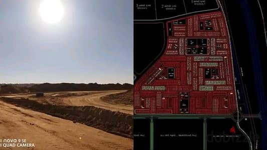 للبيع: أرض 276 متر² بالامتداد الشرقي – مدينة بدر  المسلسل: ب/ بحرى على الخدمات بسعر تجارى