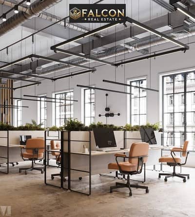 Licensed VIP administrative office in a strategic location, Panorama View Direct, on Suez Road, with a 58% discount, in the heart of New Cairo.