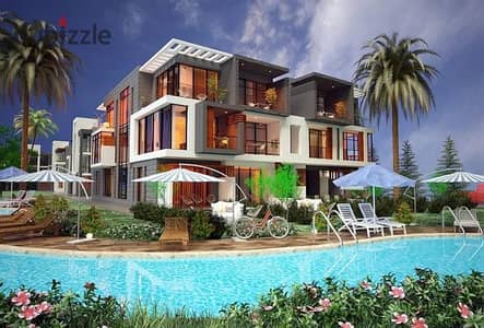Own a chalet at a bargain price with a 15% discount in Ain Sokhna at Bella Vento Village 60m ground floor with a stunning view in the heart of Al Galala City – directly on the sea