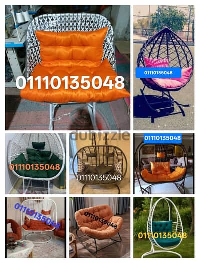 مراجيح عش العصفور01110135048شماسي شمسيه أطقم رتان بين باج كرسي تربيزات
