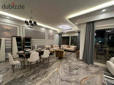 Furnished apartment for daily or monthly rent next to Arkan Mall and Al-Jazira Mall, very special location