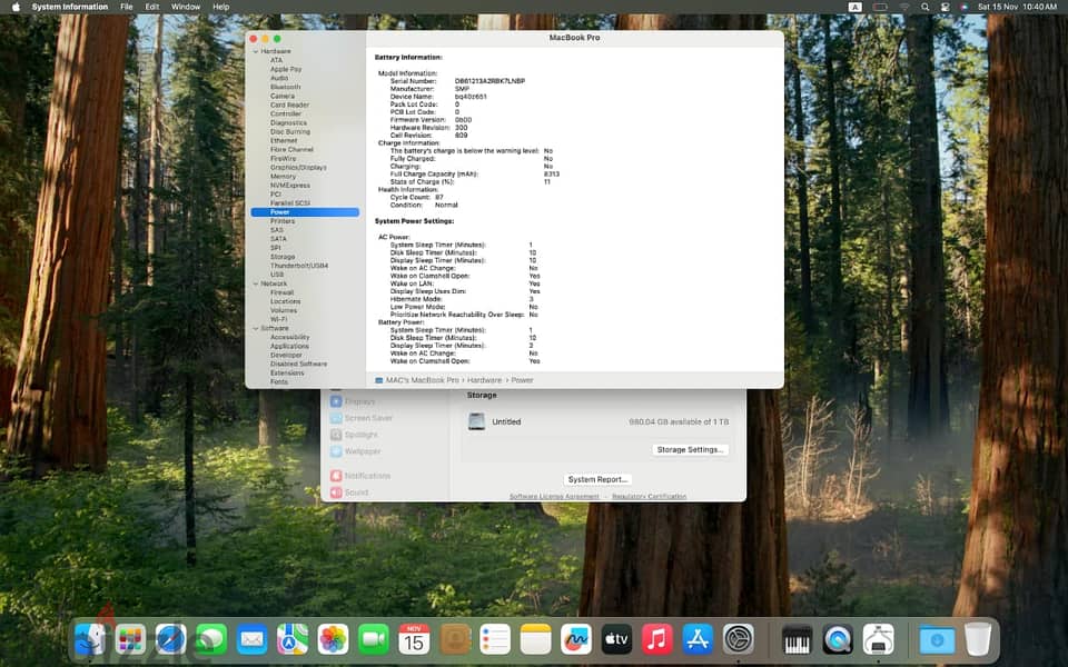 Macbook Pro 2019 16”inch 4
