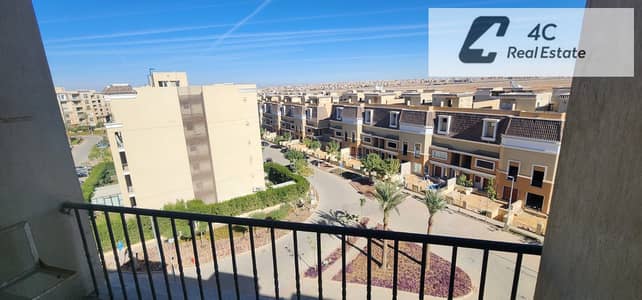 شقة استلام فوري بفيو مميز ريسيل اقل سعر في الماركت 3 غرف جاهزه للمعاينه في اي وقت في بجوار مدينتي والعاصمة الإدارية للبيع Sarai S2