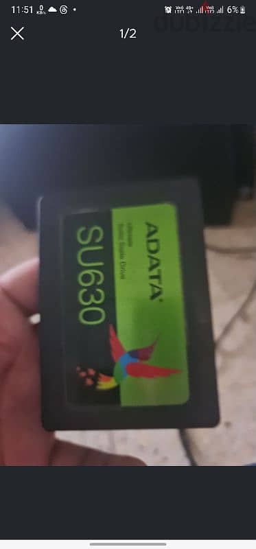 Adata ssd sata 250 GB 1