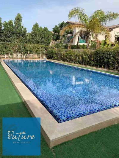 Standalone villa for rent in Victoria, Marassi.  6 bedrooms, private pool, steps from the beach, full sea view, prime location.  Marassi North Coast, Sidi Abdel Rahman.