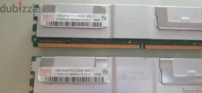 Hynix 1GB PC2-5300F (DDR2-667MHz)