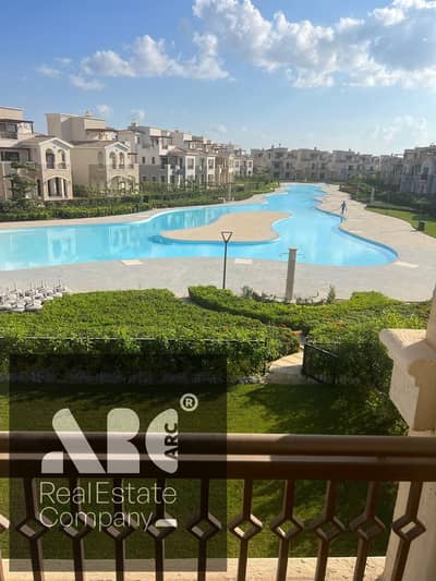 فيلا استاند الون للبيع في مراسي ساليرنو خمس غرف علي لاجون مباشر  بحري صريح -marassi north coast