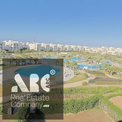 توين هاوس للبيع مساحه ٢٠٠ متر ٤ غرف علي بحيرة دايركت بحري امواج الساحل الشمالي سيدي عبد الرحمن