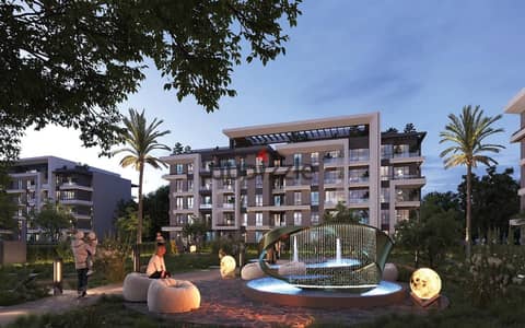 On Zewail Axis directly, I owned the last apartment in Axura with a down payment of 590 thousand and an installment of 8 years.
