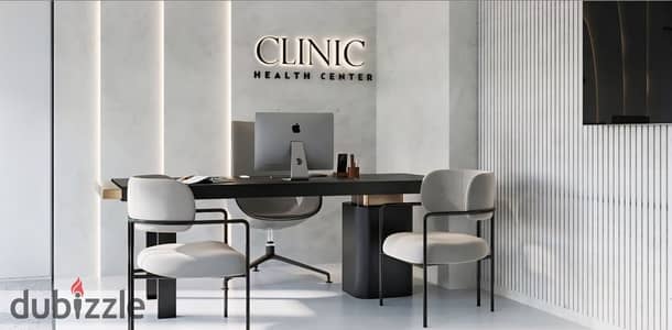 fully finished clinic with ac's with prime location next to  Dar Al Fouad Hospital