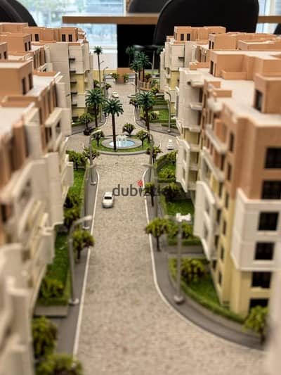 Apartment for sale, 155 sq m, 3 bedrooms, in Elysium Compound, Sheikh Zayed, Green Revolution area, with a 10% down payment and installments up to 10